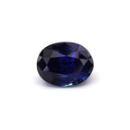 2.38 ct royal blue oval sapphire, photo 1 of 3