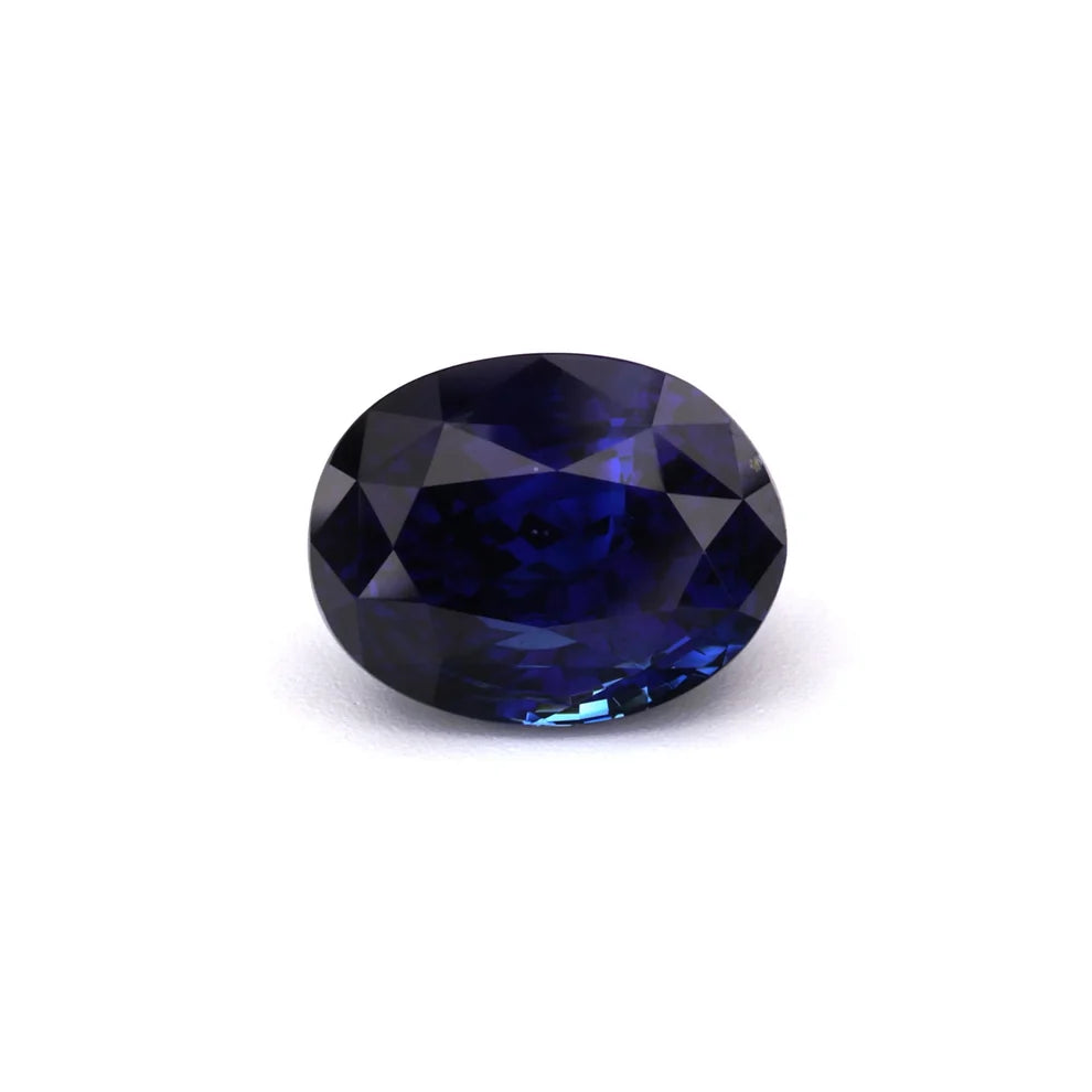 2.38 ct royal blue oval sapphire, photo 1 of 3