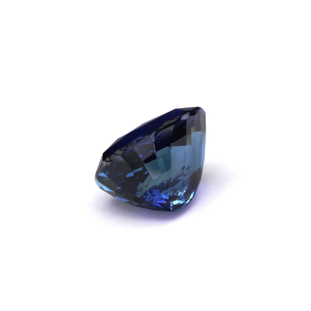 2.38 ct royal blue oval sapphire, photo 2 of 3
