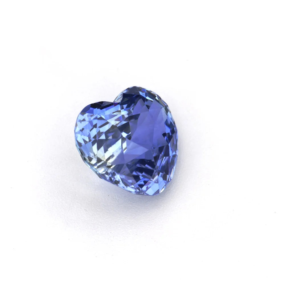 1.60 ct blue heart-shaped sapphire, photo 2 of 3