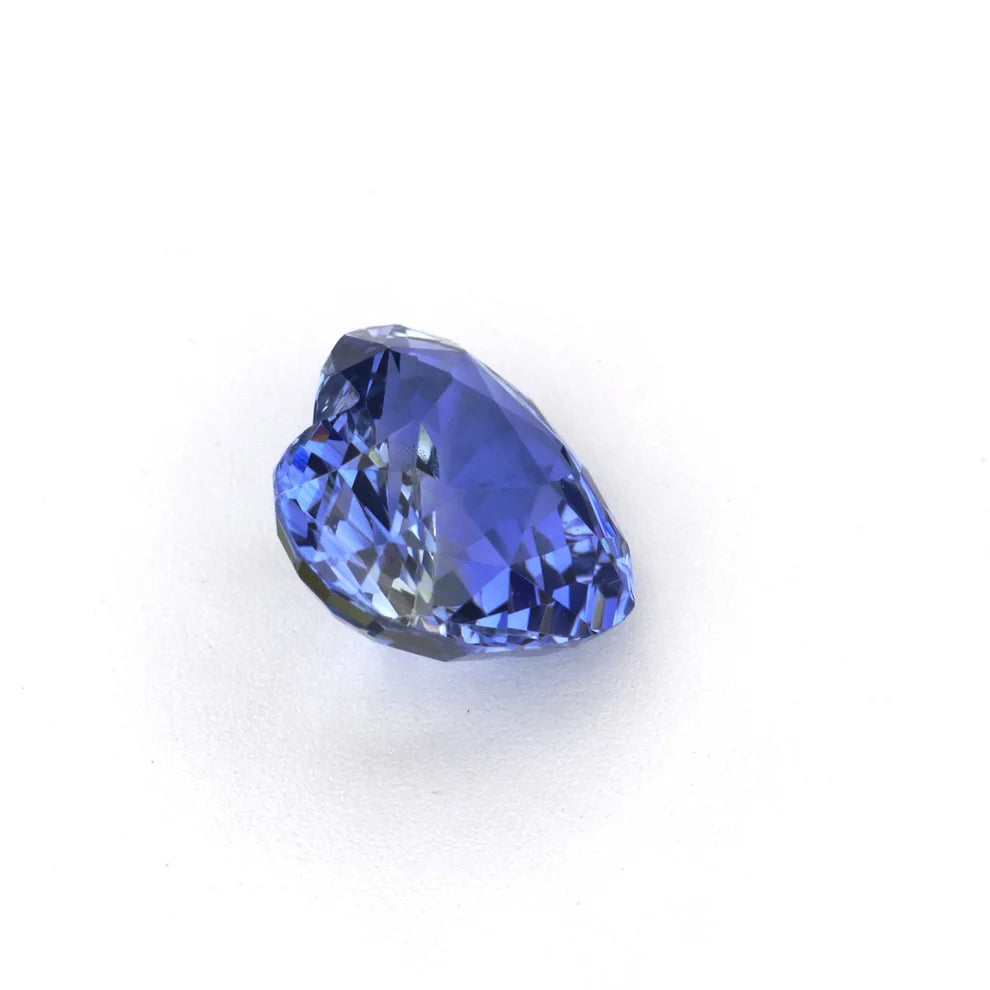 1.60 ct blue heart-shaped sapphire, photo 3 of 3