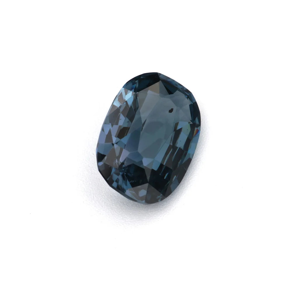 1.31 ct cobalt blue cushion spinel, photo 3 of 3